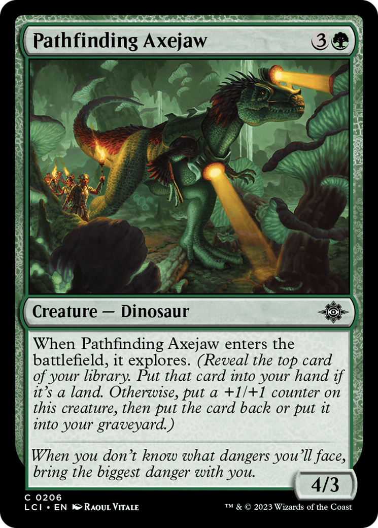 Pathfinding Axejaw [The Lost Caverns of Ixalan] – FIVE6 Gaming