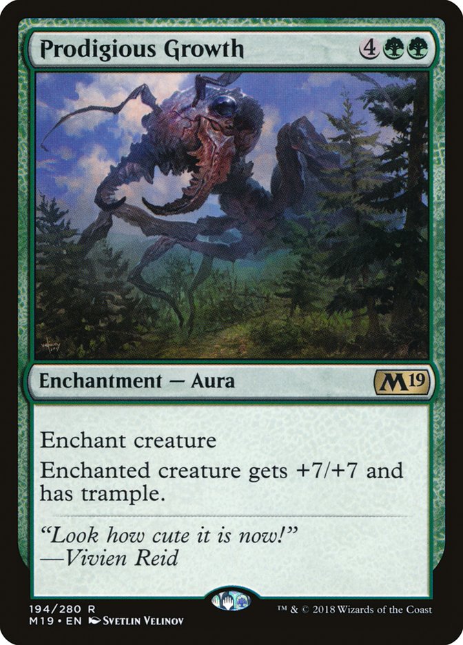 Prodigious Growth [Core Set 2019] – FIVE6 Gaming