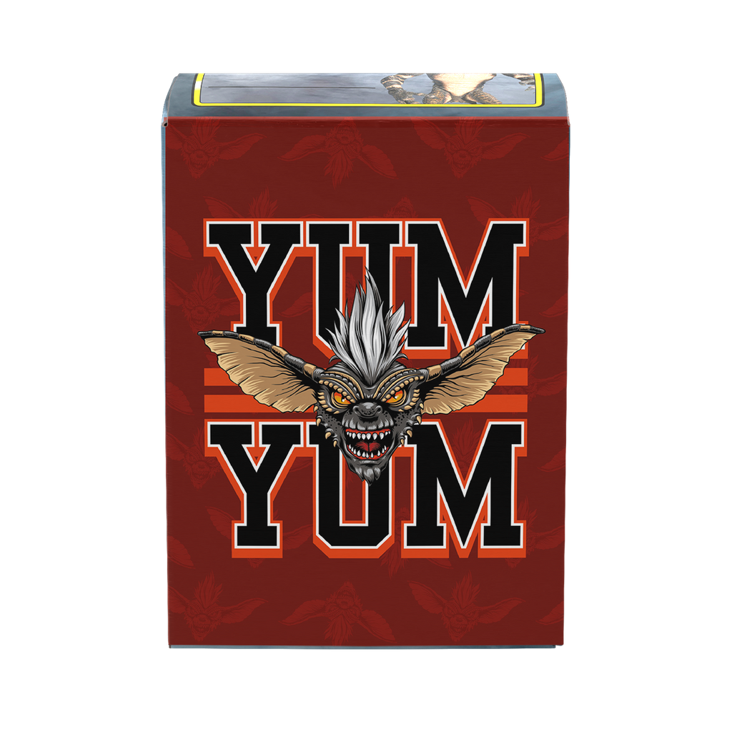 Dragon Shield: Standard 100ct Brushed Art Sleeves - Gremlins 'Stripe'