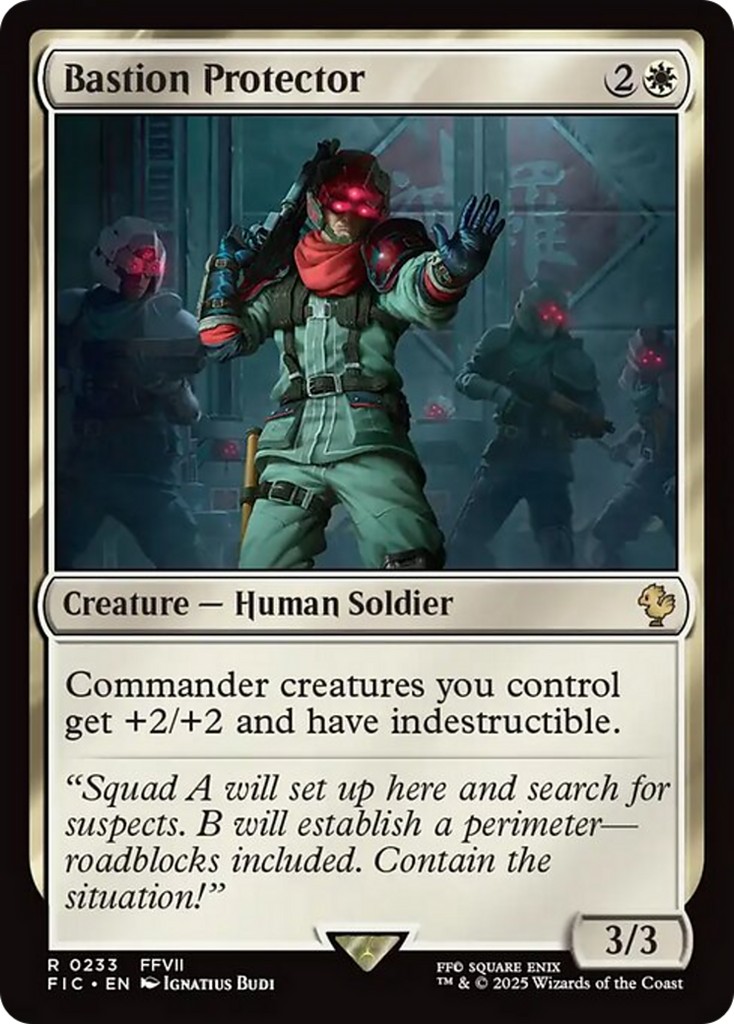 Bastion Protector [FINAL FANTASY Commander]