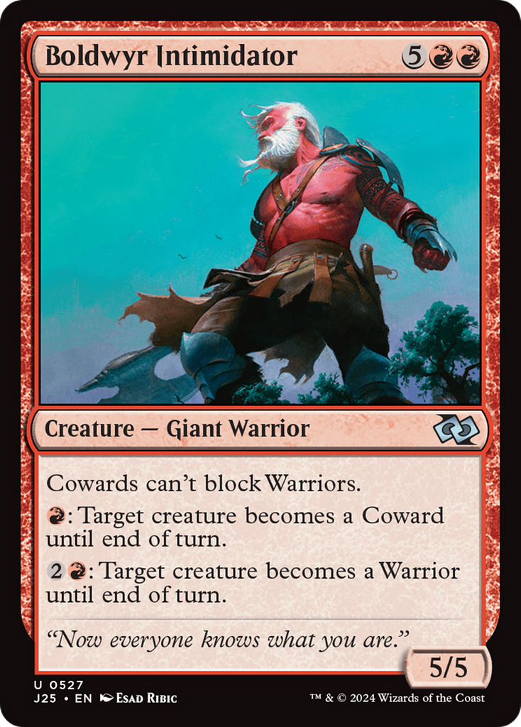Boldwyr Intimidator [Foundations Jumpstart]