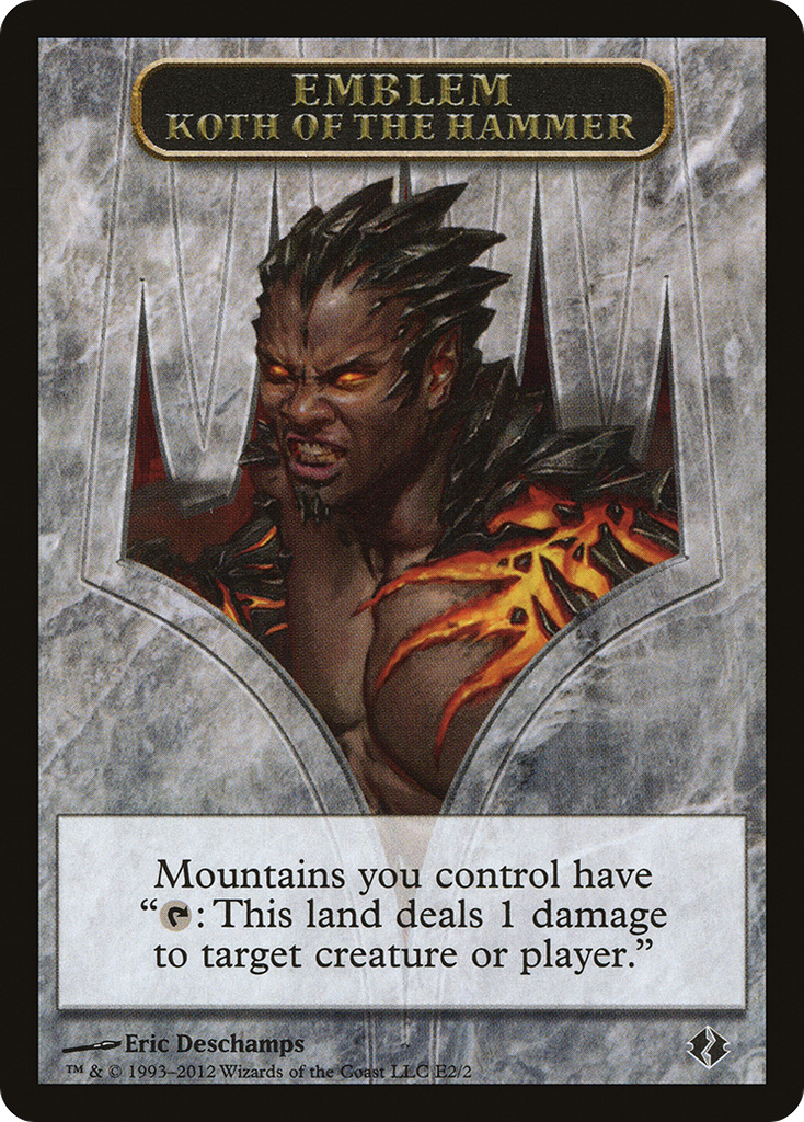 Gaia's Dark Hammer - Colossus Hammer (Rainbow Foil) [Secret Lair Drop Series]