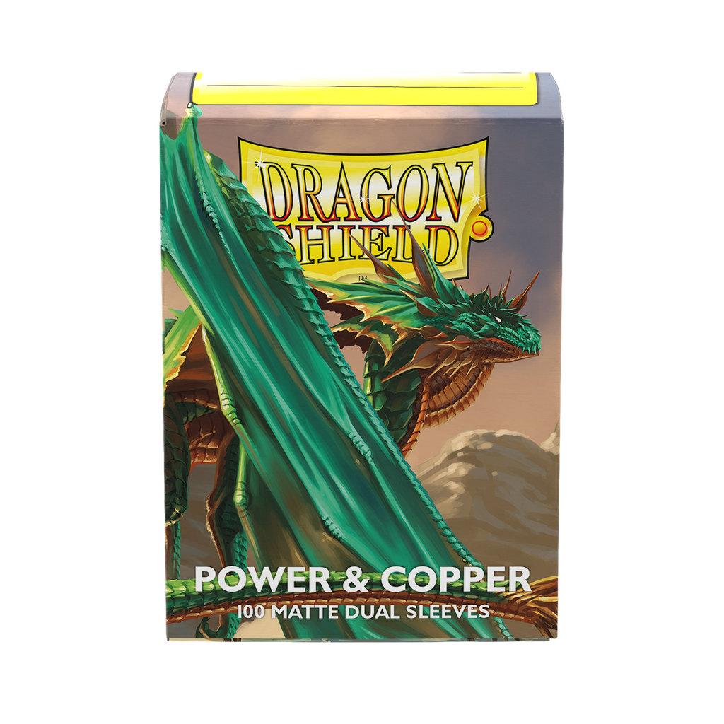 Dragon Shield: Standard 100ct Sleeves - Power and Copper