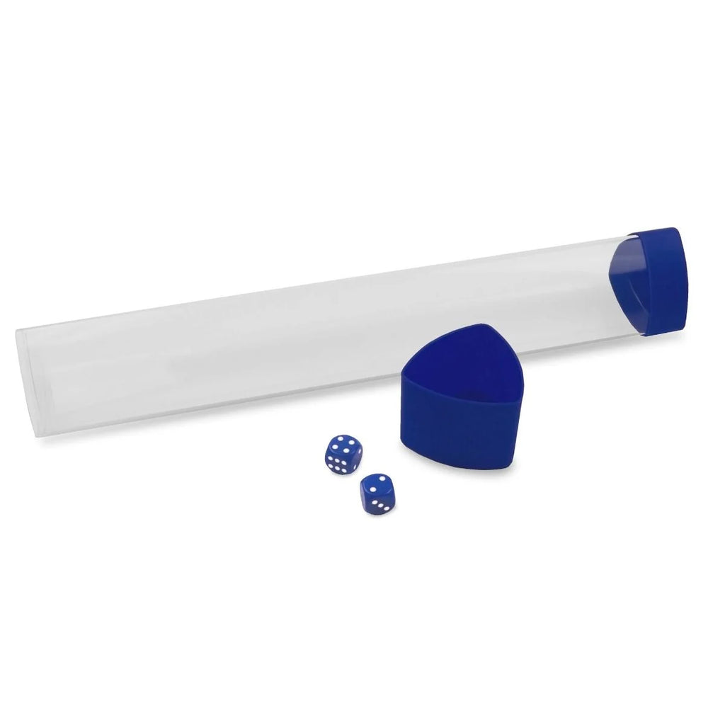 Clear Playmat Tube w/Blue Caps