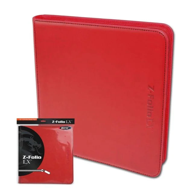 Z-Folio 12-Pocket LX (Red)
