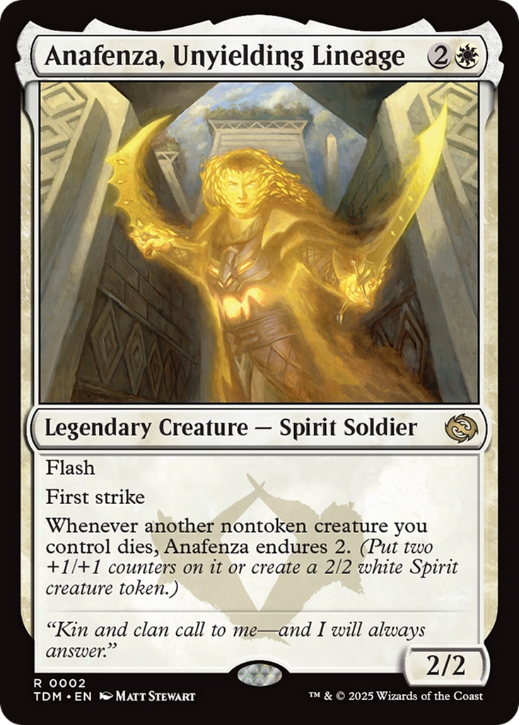Anafenza, Unyielding Lineage [Tarkir: Dragonstorm]