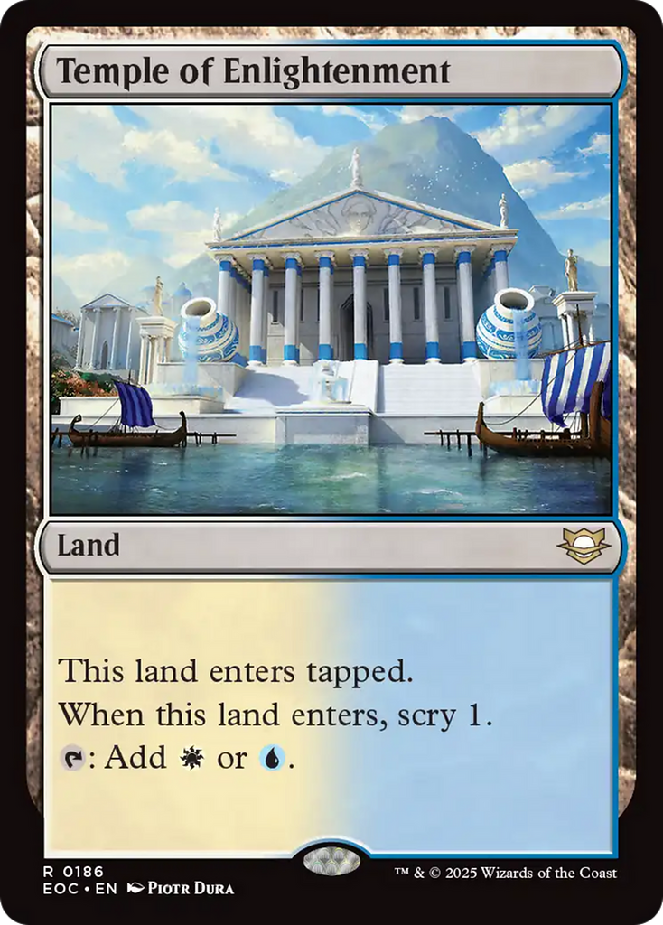 Temple of Enlightenment [Edge of Eternities Commander]