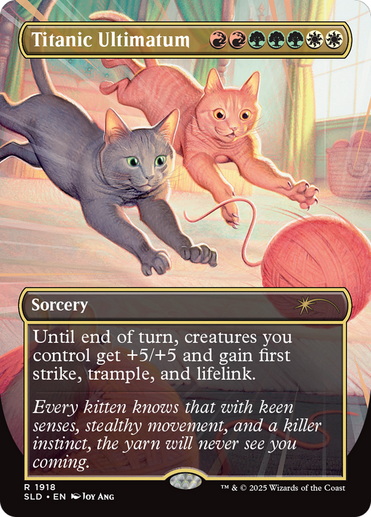 Titanic Ultimatum (1918) (Rainbow Foil) [Secret Lair Drop Series]