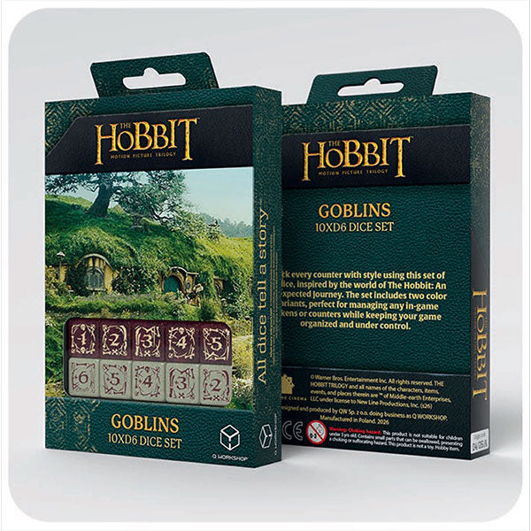 The Hobbit TCG: Goblins - D6 Dice Set (10ct)