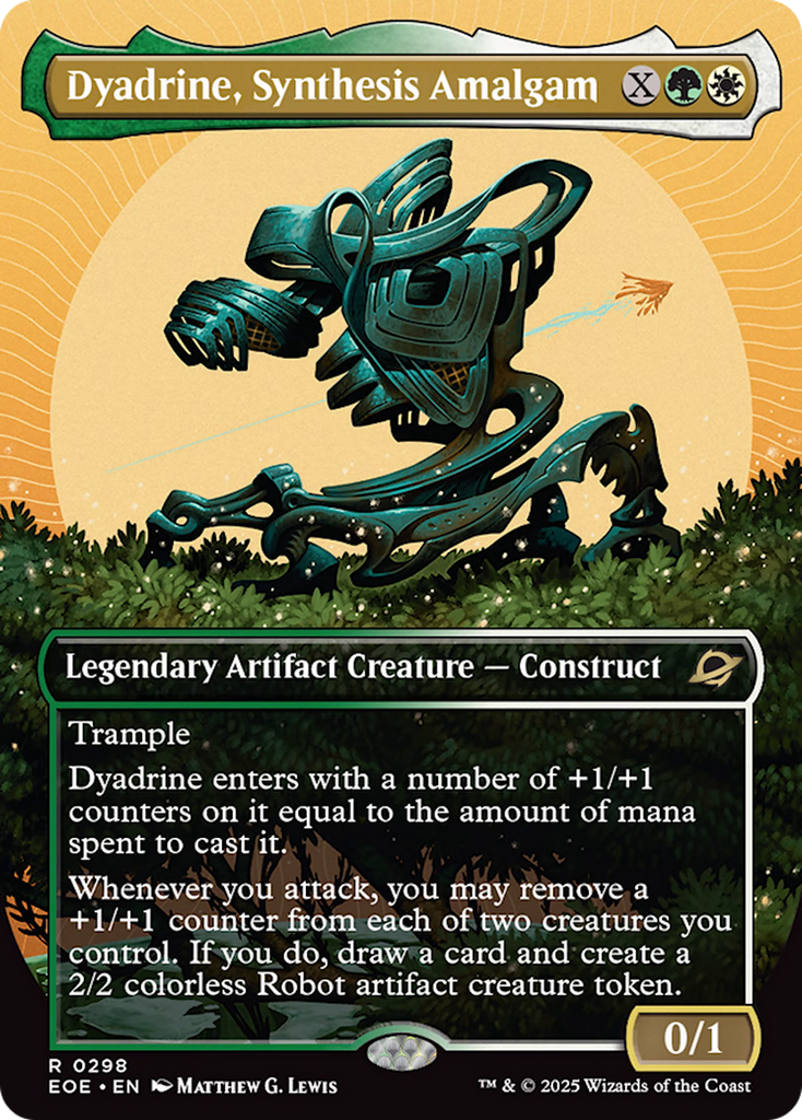 Dyadrine, Synthesis Amalgam (Borderless) [Edge of Eternities]