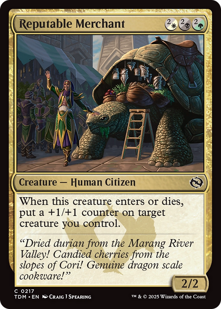 Reputable Merchant [Tarkir: Dragonstorm]