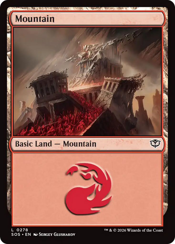 Mountain (0278) [Secrets of Strixhaven]