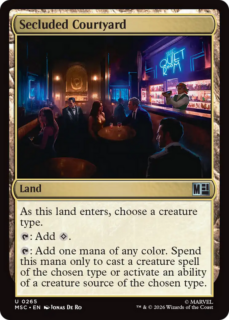 Secluded Courtyard [Marvel Super Heroes Commander]
