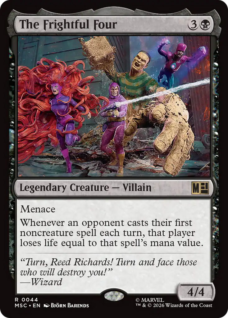 The Frightful Four [Marvel Super Heroes Commander]