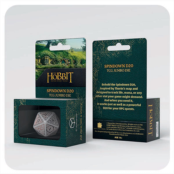 The Hobbit TCG: Radiant - Jumbo D20 Spindown Dice
