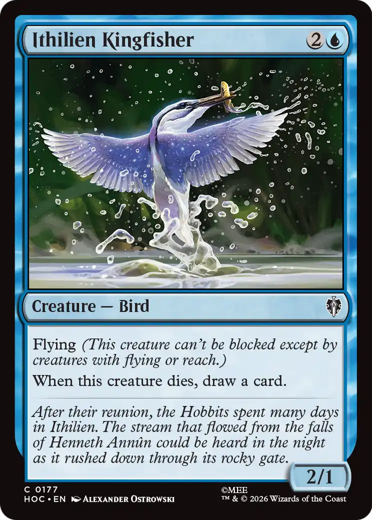 Ithilien Kingfisher [The Hobbit: Eternal-Legal]