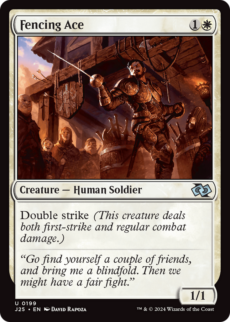 Fencing Ace [Foundations Jumpstart]