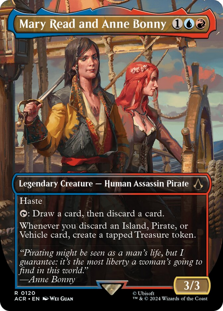 Mary Read and Anne Bonny (Borderless) [Assassin's Creed]