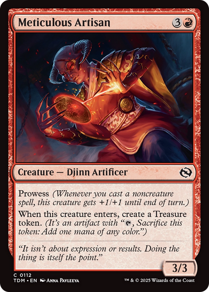 Meticulous Artisan [Tarkir: Dragonstorm]