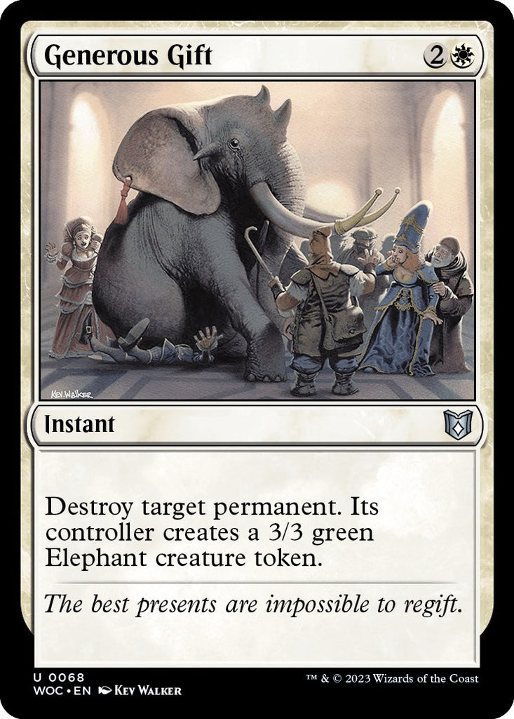 Generous Gift [Wilds of Eldraine Commander]