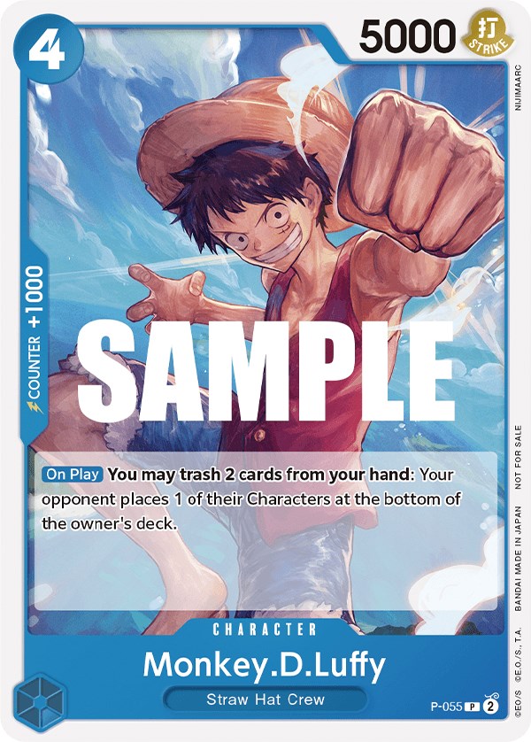 Monkey.D.Luffy (Sealed Battle Kit Vol. 1) [One Piece Promotion Cards] –  FIVE6 Gaming