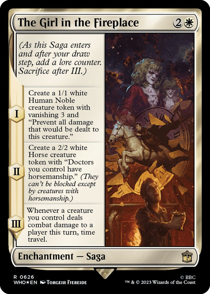 The Girl in the Fireplace (Surge Foil) [Doctor Who]