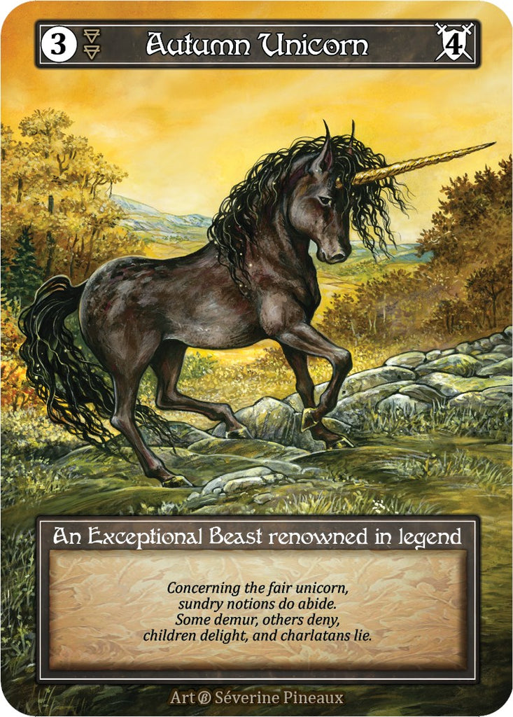 Autumn Unicorn (Foil) [Beta]