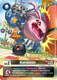 Koromon [BT11-005] (Digimon 3-On-3 November 2023 Participation) [Dimensional Phase]