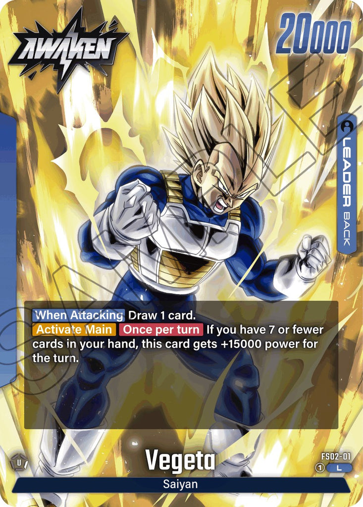 Vegeta (FS02-01) [Starter Deck: Vegeta (Mini) Super]
