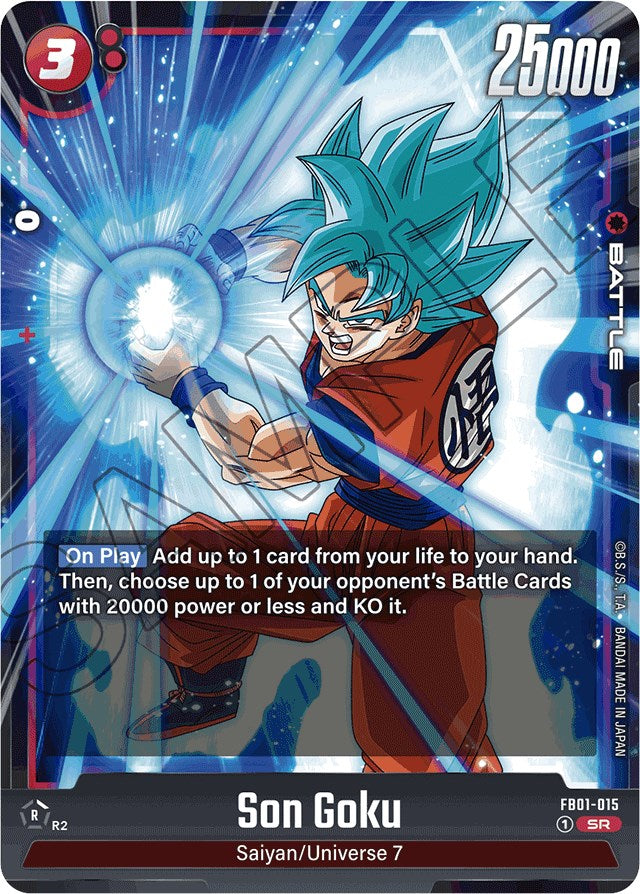 dragon ball super card game son goku the awakened power Son Goku (FB01-015) [Awakened Pulse] – FIVE6 Gaming
