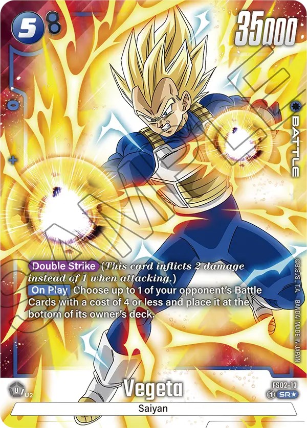 Vegeta (FS02-13) (Bonus Pack Alternate Art) [Starter Deck: Vegeta (Mini) Super]