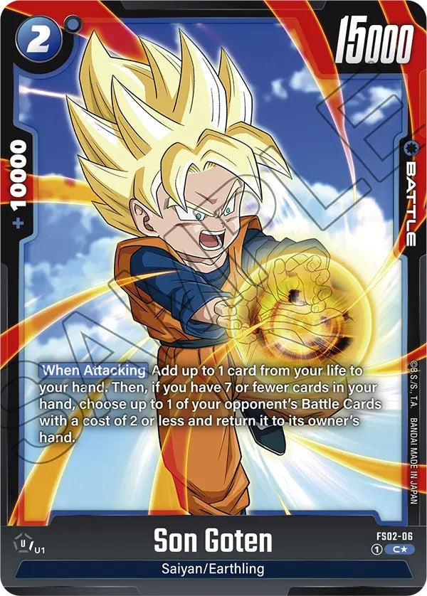 Son Goten (FS02-06) (Bonus Pack Alternate Art) [Starter Deck: Vegeta (Mini) Super]