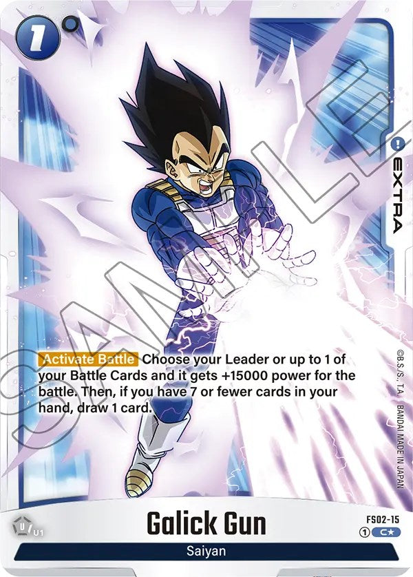 Galick Gun (Bonus Pack Alternate Art) [Starter Deck: Vegeta (Mini) Super]