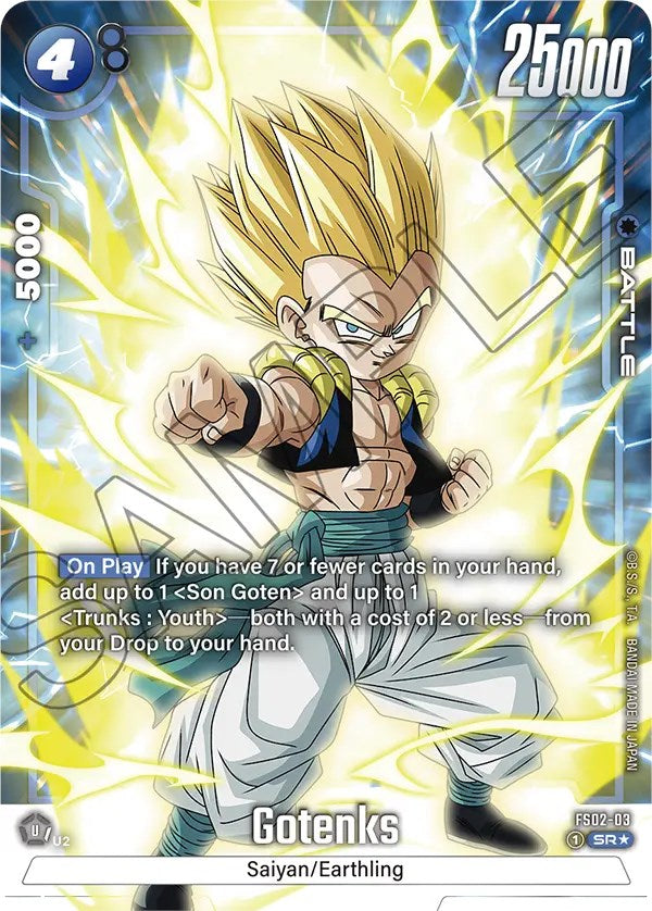 Gotenks (FS02-03) (Bonus Pack Alternate Art) [Starter Deck: Vegeta (Mini) Super]