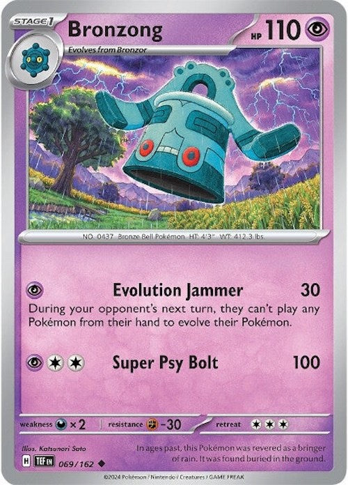 Bronzong (069/162) [Scarlet & Violet: Temporal Forces] – FIVE6 Gaming