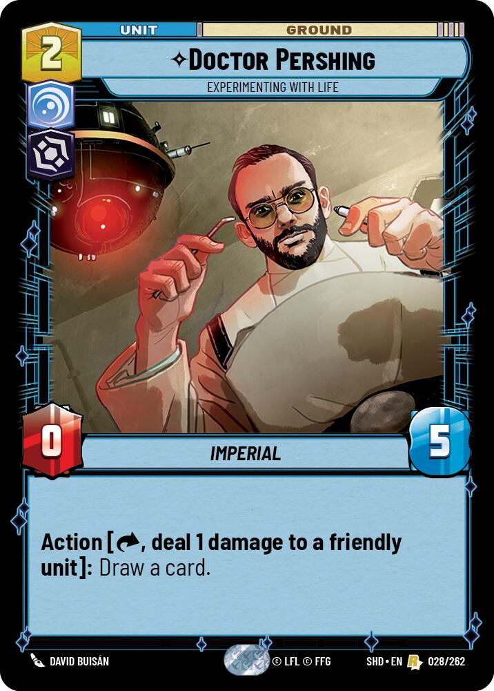 Doctor Pershing - Experimenting With Life (028/262) (028/262) [Shadows of the Galaxy]