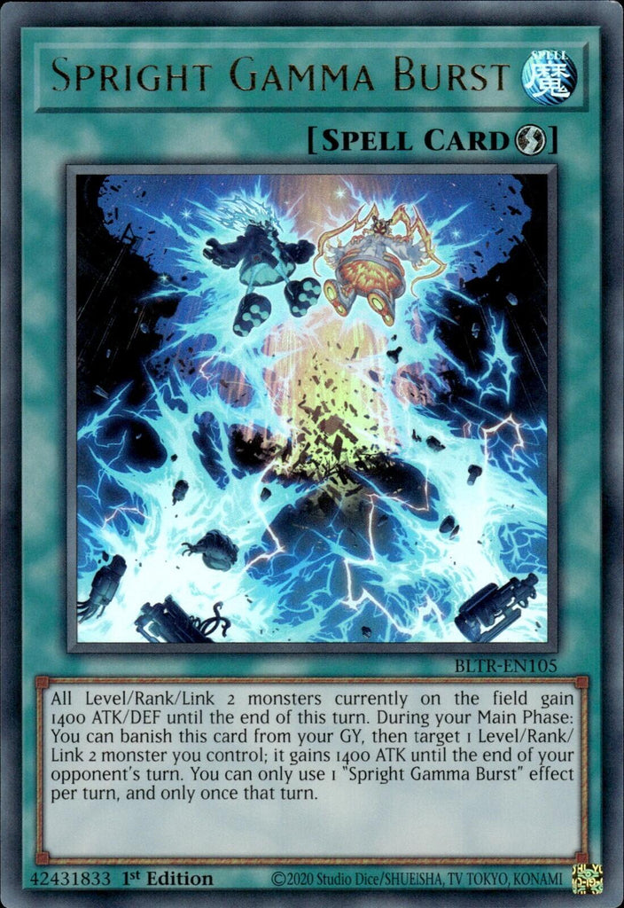 Spright Gamma Burst [BLTR-EN105] Ultra Rare – FIVE6 Gaming