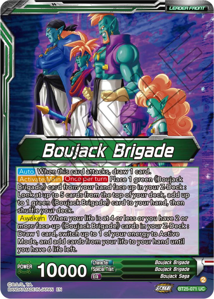 Boujack Brigade // Boujack, Crashing the Tournament (BT25-071) [Legend of the Dragon Balls]
