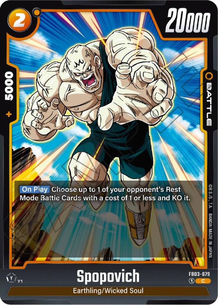 Spopovich [Raging Roar]