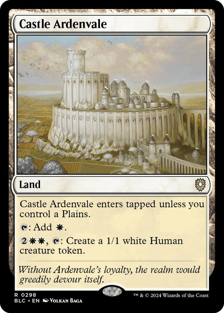 Castle Ardenvale [Bloomburrow Commander]