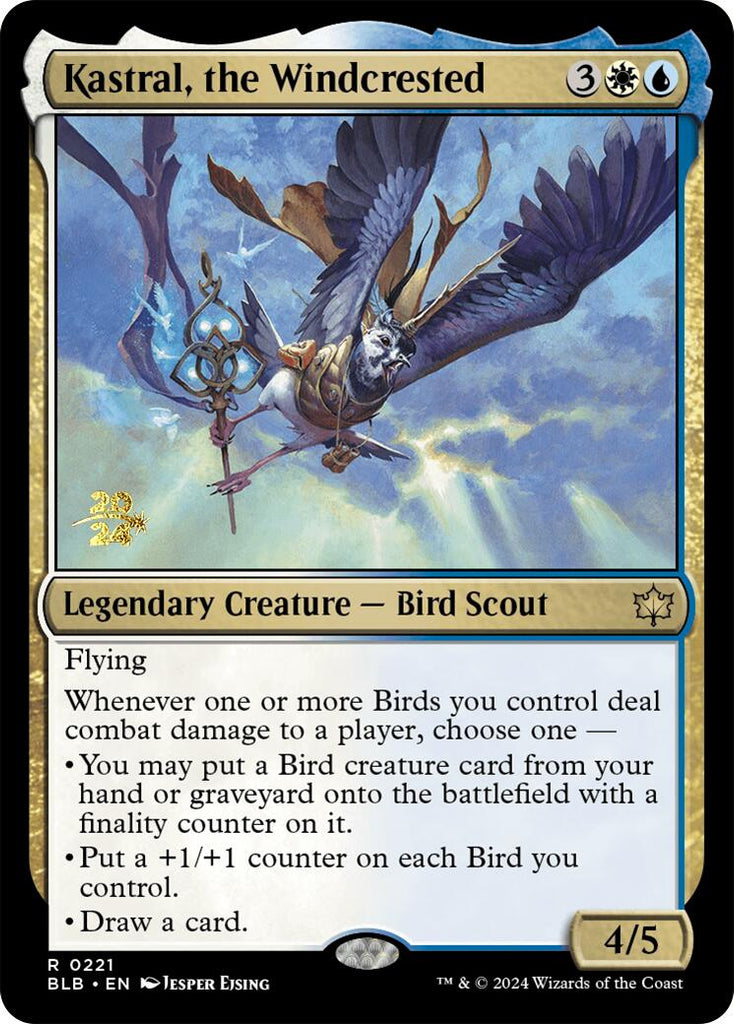 Kastral, the Windcrested [Bloomburrow Prerelease Promos]