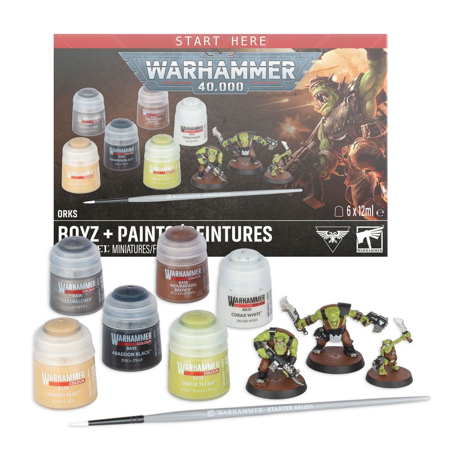 Orks and Paints