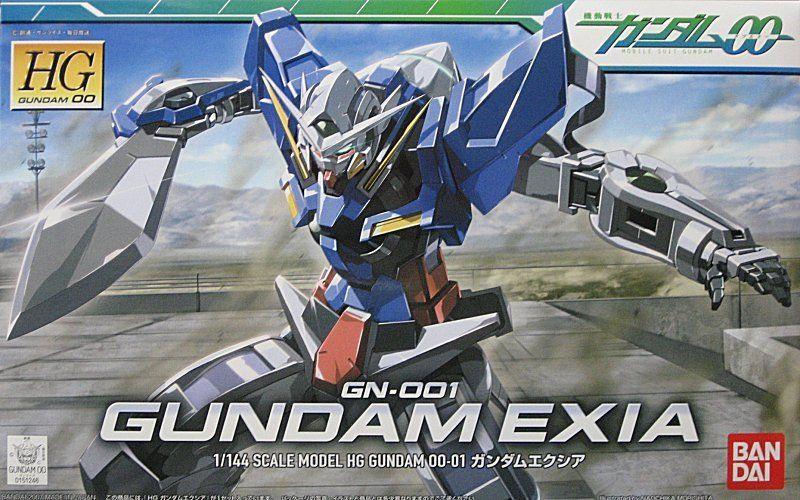 Gundam Model Kit: HG Gundam 00- #1 Gundam Exia
