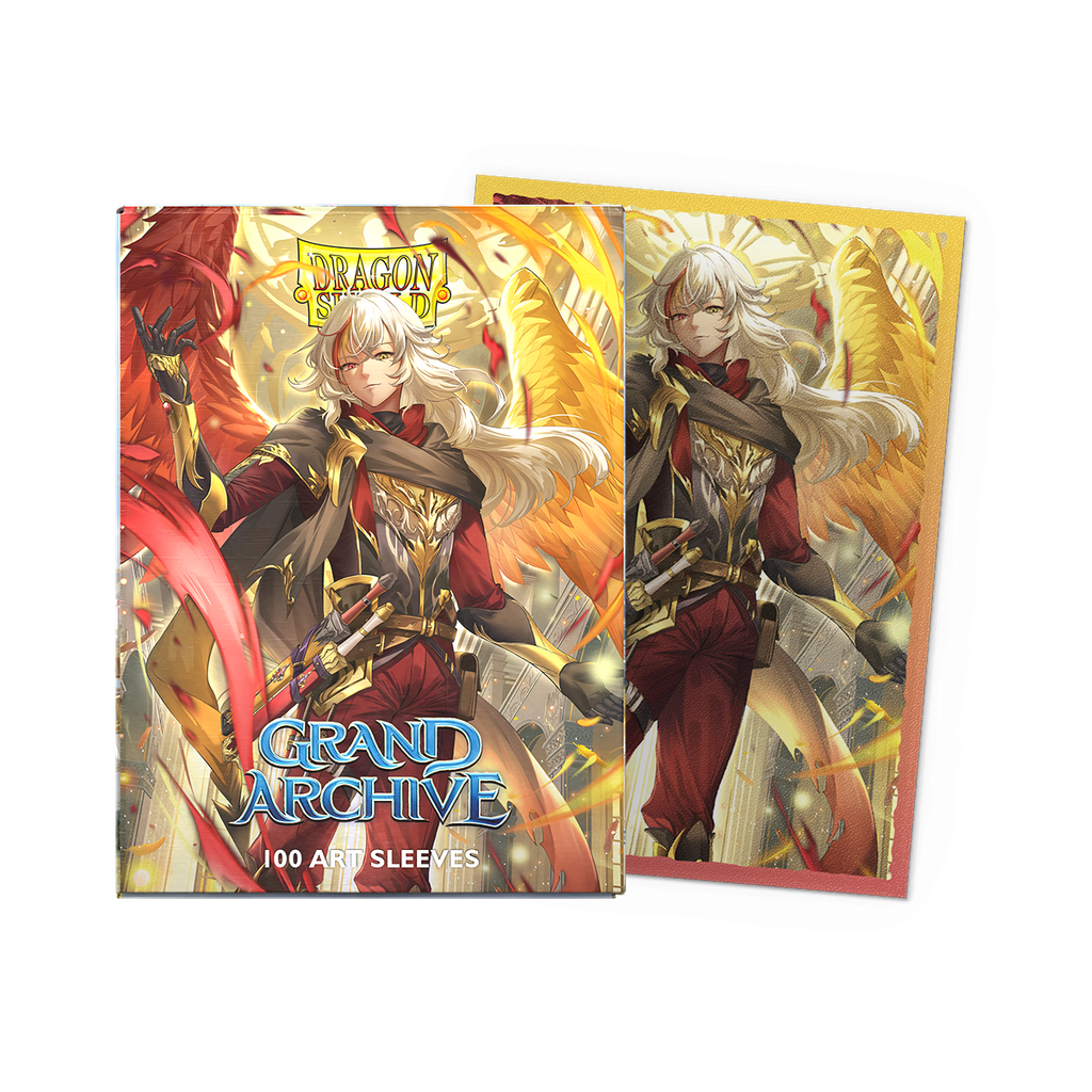 Dragon Shield: Standard 100ct Sleeves - Grand Archive (Azrael, Archangel of Materia)