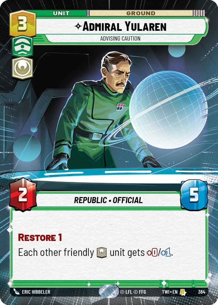 Admiral Yularen - Advising Caution (364) (Hyperspace) (364) [Twilight of the Republic]