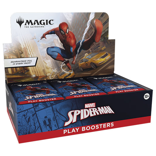 Marvel Spider-Man Play Booster Display PRE ORDER