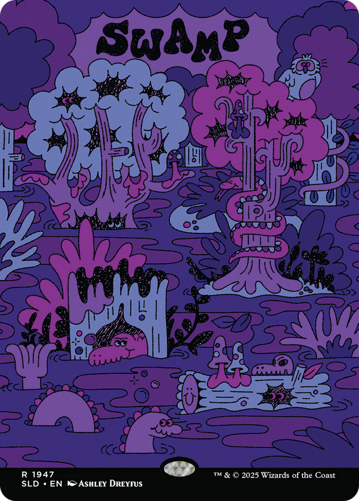 Swamp (1947) (Rainbow Foil) [Secret Lair Drop Series]
