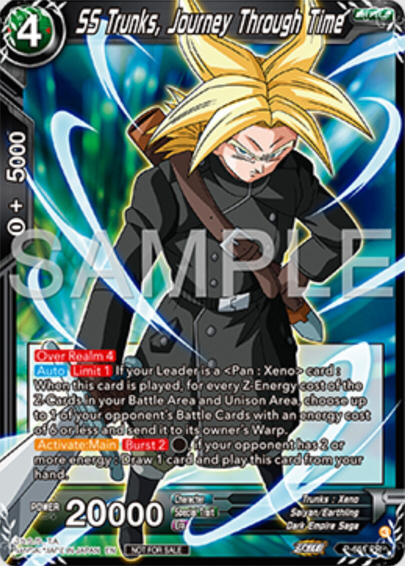 dragon ball super card game trunks SS Trunks, Journey Through Time (P-651) [Tournament Promotion Cards] –  FIVE6 Gaming