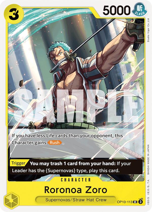 Roronoa Zoro (113) [Royal Blood] – FIVE6 Gaming