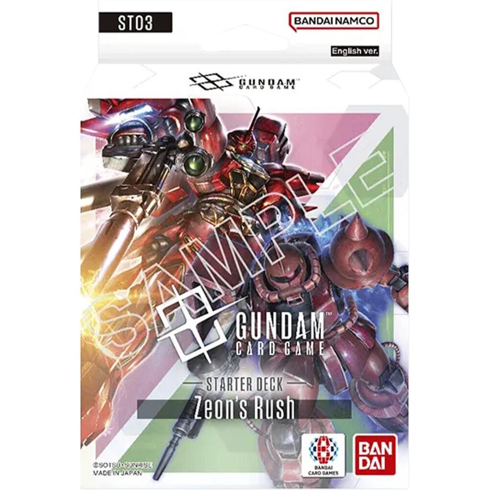 Gundam Starter Deck Zeon's Rush ST03